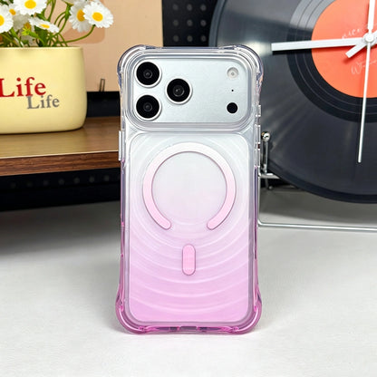 Gradient Color Wave Magnetic Shockproof Phone Case for iPhone 17 18 Pro Max