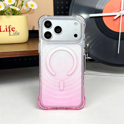 Gradient Color Wave Magnetic Shockproof Phone Case for iPhone 17 18 Pro Max