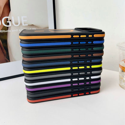 Matte Magnetic Anti-Slip Shockproof Bumper Protective Case Compatible with iPhone 17 Pro Max 16 15 14 13