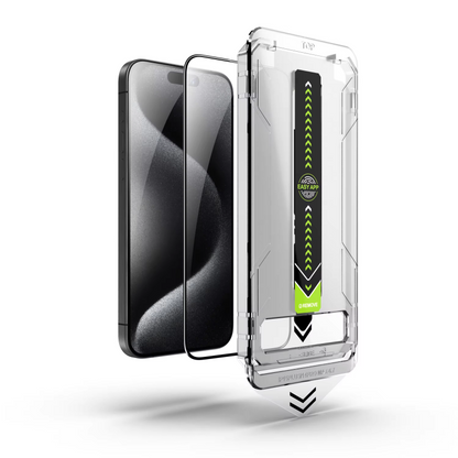 Dust Free Installation Tray Clear and Privacy Tempered Glass Screen Protector Compatible with iPhone 17 Pro Max 16 15 14 13