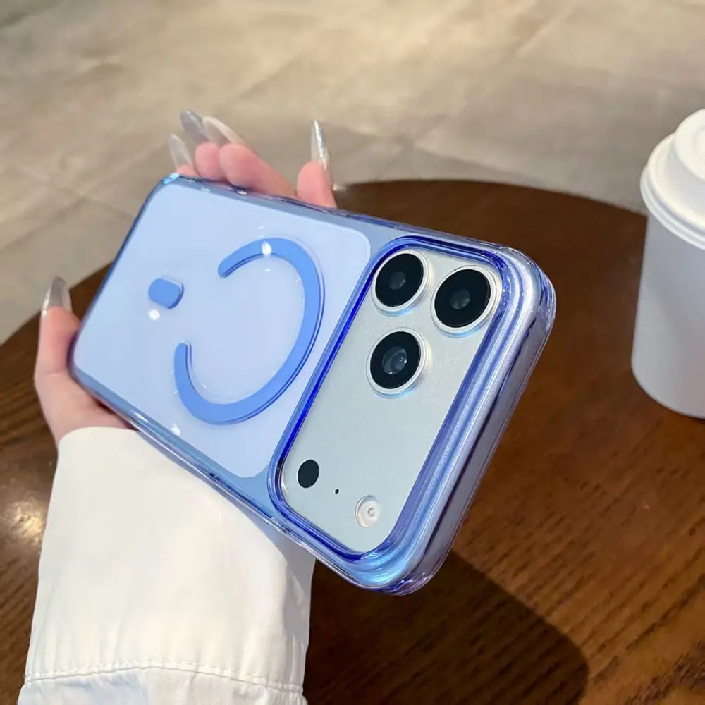 Pop up Animation Hard PC Magnetic Clear Phone Case for iPhone 18 Pro Max