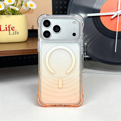 Gradient Color Wave Magnetic Shockproof Phone Case for iPhone 17 18 Pro Max