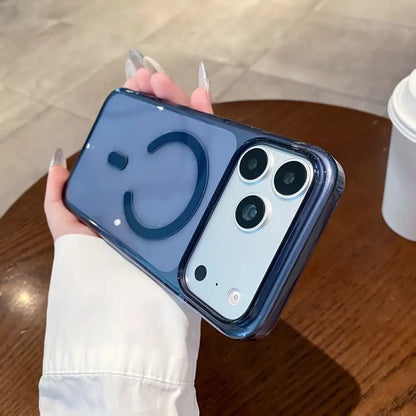 Pop up Animation Hard PC Magnetic Clear Phone Case for iPhone 18 Pro Max