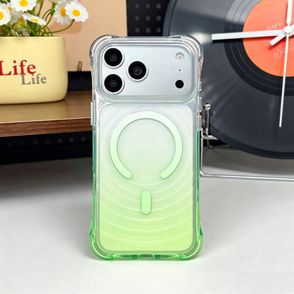 Gradient Color Wave Magnetic Shockproof Phone Case for iPhone 17 18 Pro Max